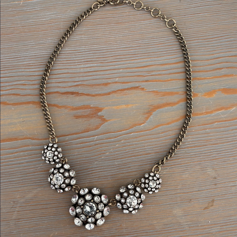J. Crew Statement Necklace 19”